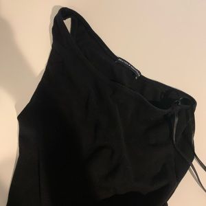 one shoulder brandy tank top perfect condition